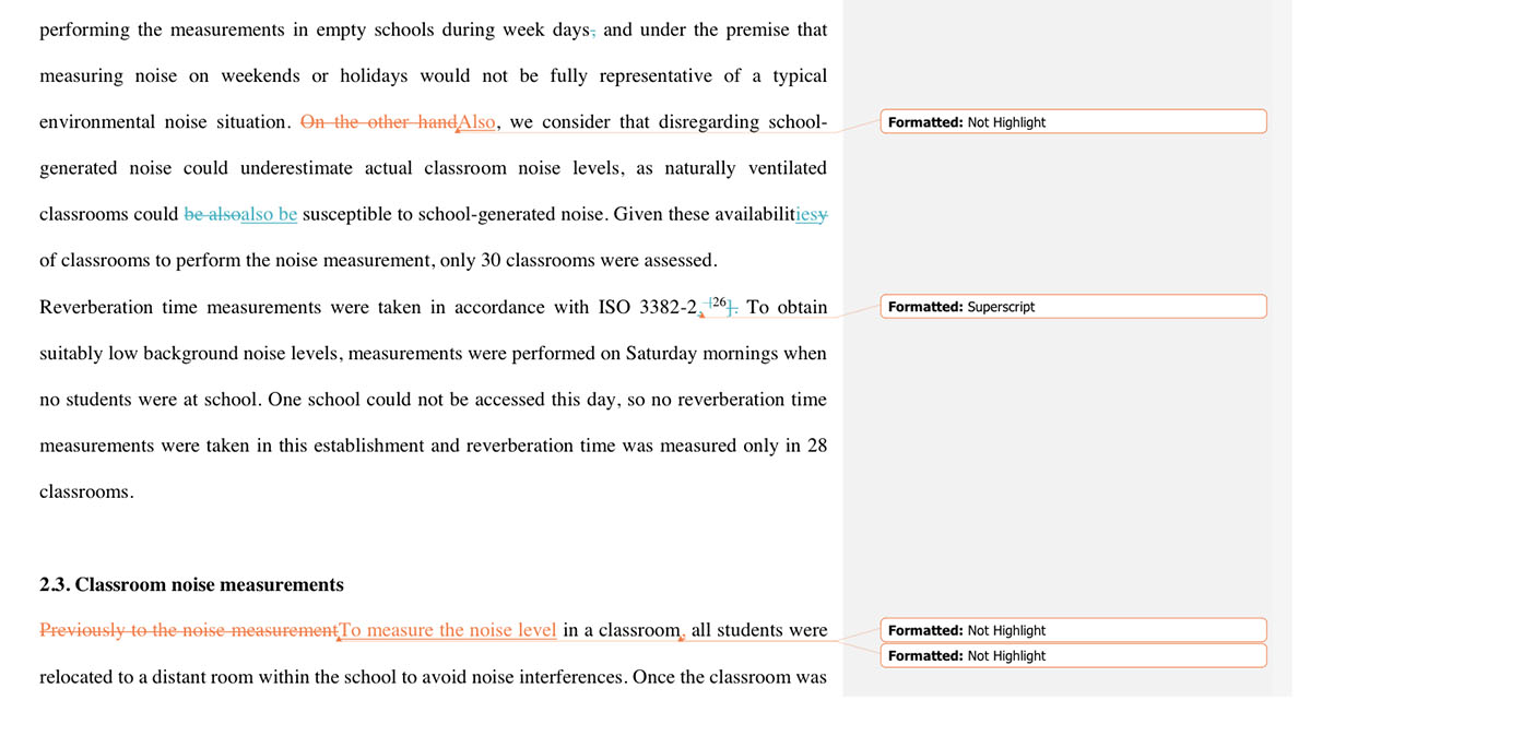 image of editing markup and link